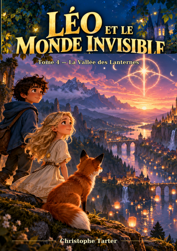 Léo et le Monde Invisible — Tome 4 : La Vallée des Lanternes