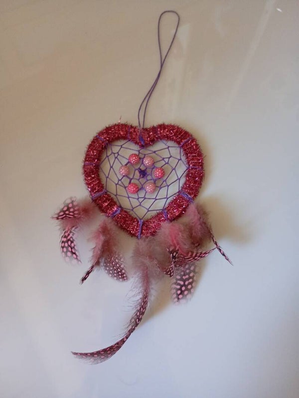 Attrape rêve coeur