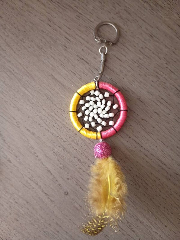 Porte clé attrape rêve 5,5 cm
