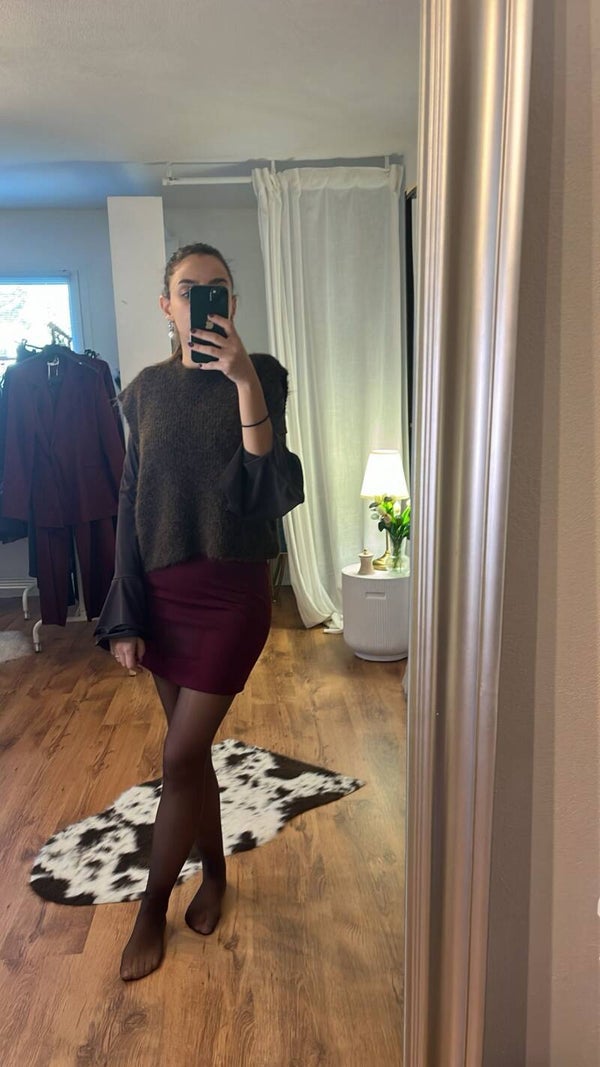 Gonna tubino morbida