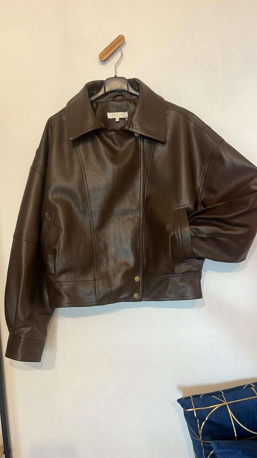 Giubbotto simil-pelle🖤🤎