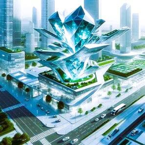 Futuristic City (100)  Futuristische Stad (100)