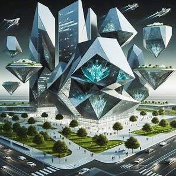 Futuristic City (119)  Futuristische Stad (119)