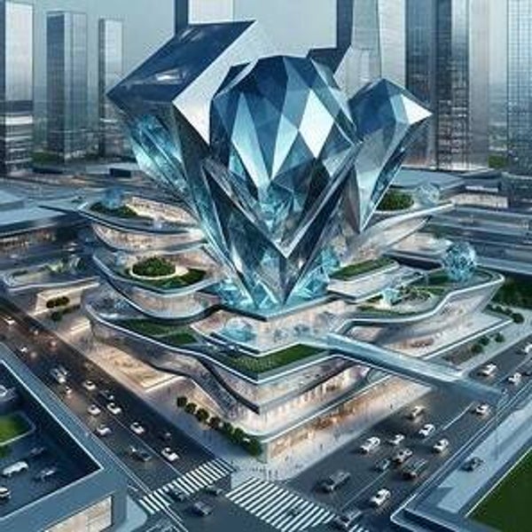 Futuristic City (125)  Futuristische Stad (125)