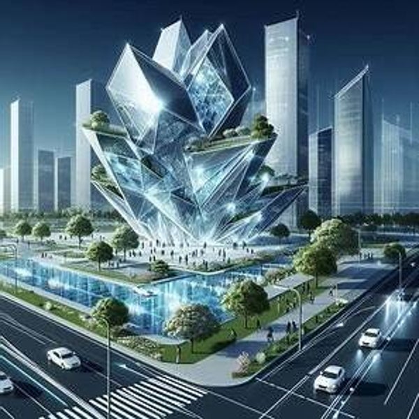 Futuristic City (131)  Futuristische Stad (131)