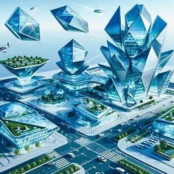 Futuristic City (154)  Futuristische Stad (154)