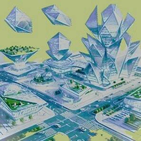 Futuristic City (157)  Futuristische Stad (157)