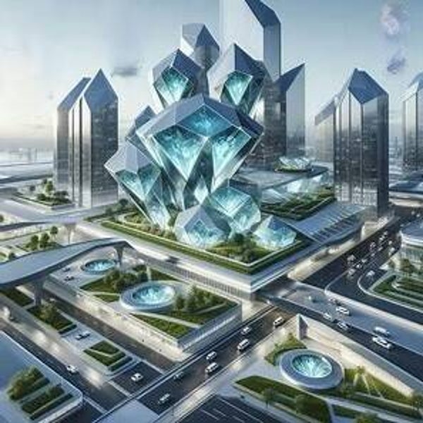 Futuristic City (160)  Futuristische Stad (160)