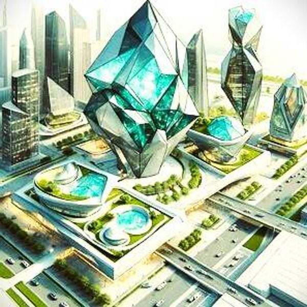 Futuristic City (17  Futuristische Stad (17)
