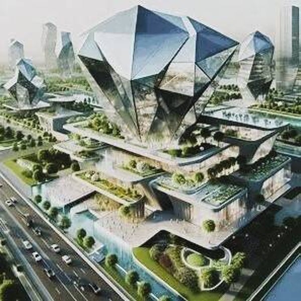 Futuristic City (39)  Futuristische Stad (39)