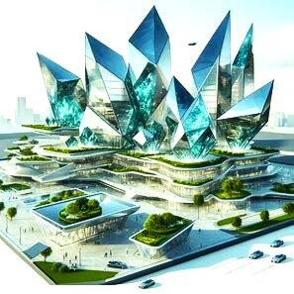 Futuristic City (41)  Futuristische Stad (41)