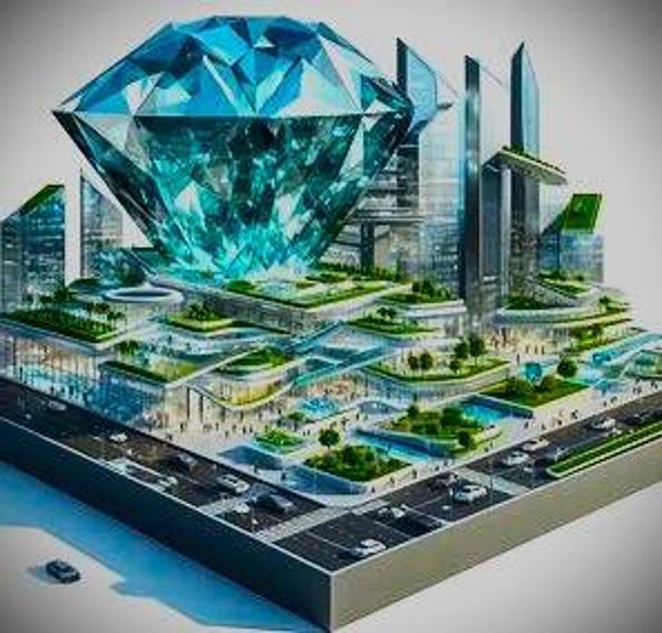 Futuristic City (44)  Futuristische Stad (44)