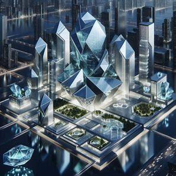 Futuristic City (53)  Futuristische Stad (53)