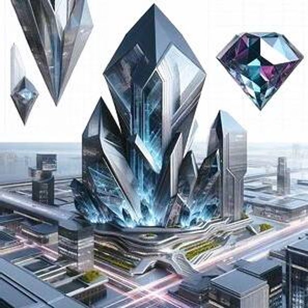 Futuristic City (70)  Futuristische Stad (70)