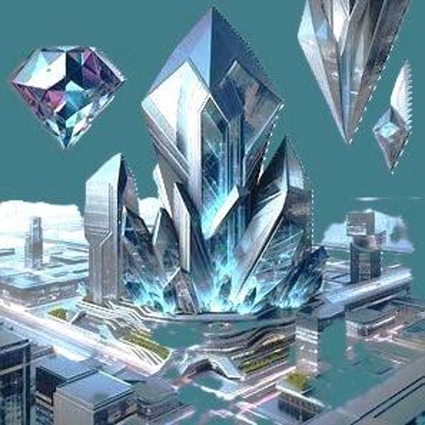 Futuristic City (72)  Futuristische Stad (72)