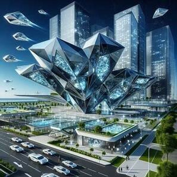 Futuristic City (83)  Futuristische Stad (83)