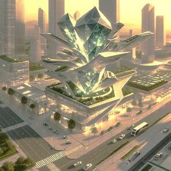 Futuristic City (95)  Futuristische Stad (95)
