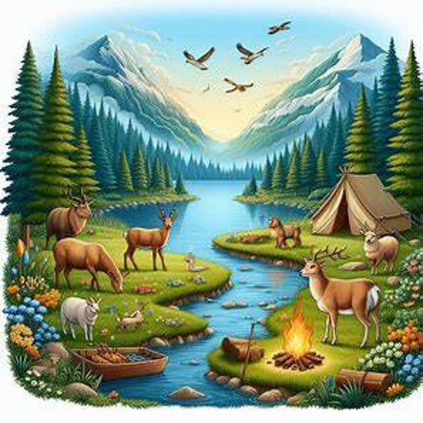 Schilderij voor de kinderkamer(75)