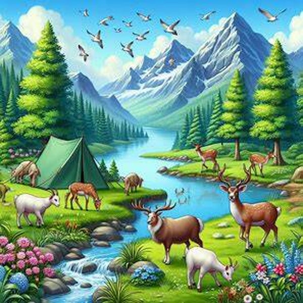 Schilderij voor de kinderkamer(79)