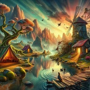 Magic Landscape(24) - Magisch landschap(24)