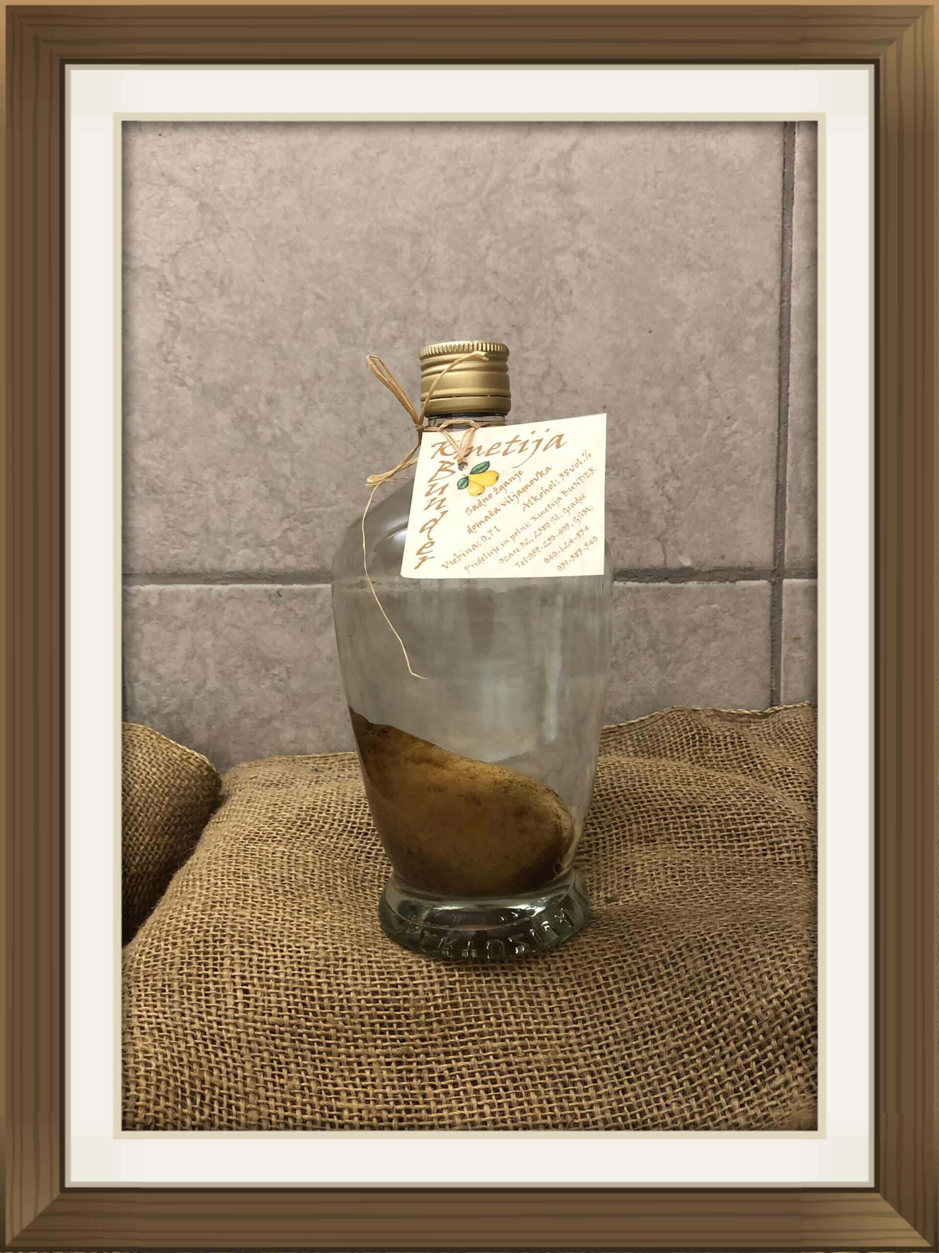 DOMAČA VILJAMOVKA Z HRUŠKO 0,7L