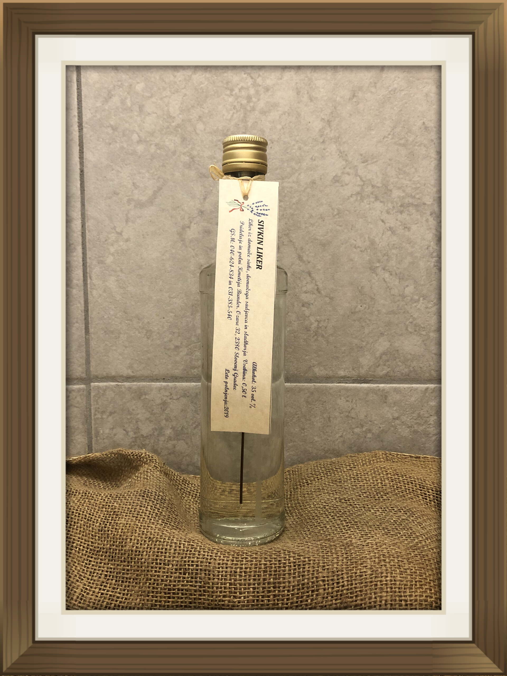 DOMAČI SIVKIN LIKER 0,5L