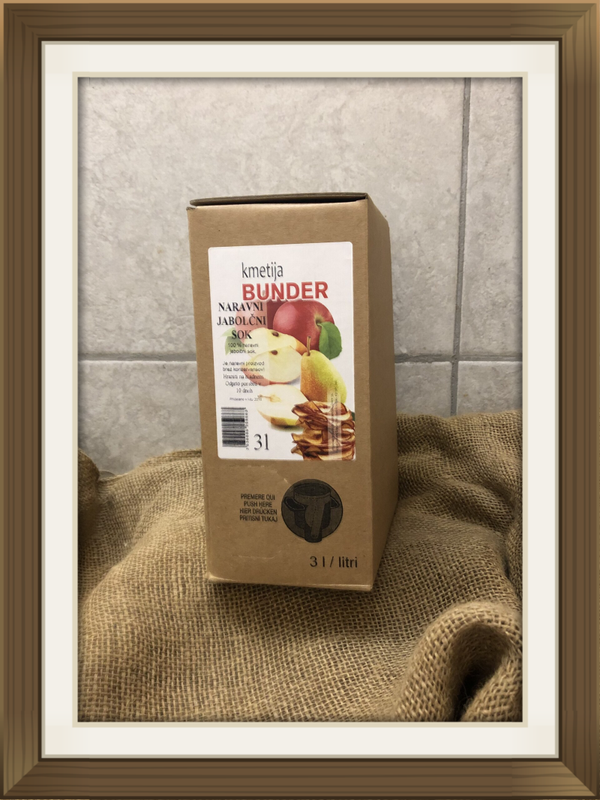 DOMAČI JABOLČNI SOK 3L