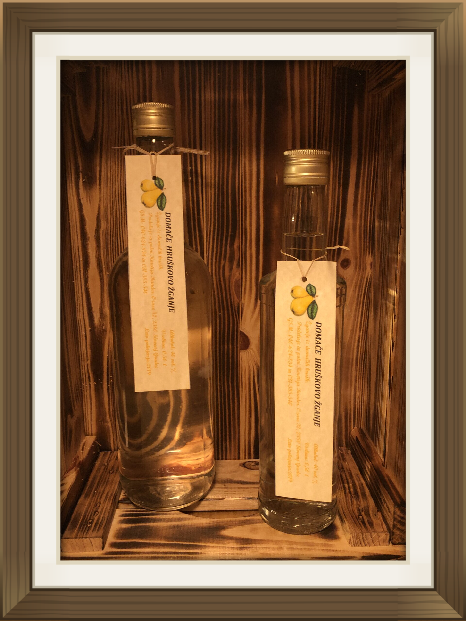 DOMAČE HRUŠKOVO ŽGANJE 0,5L