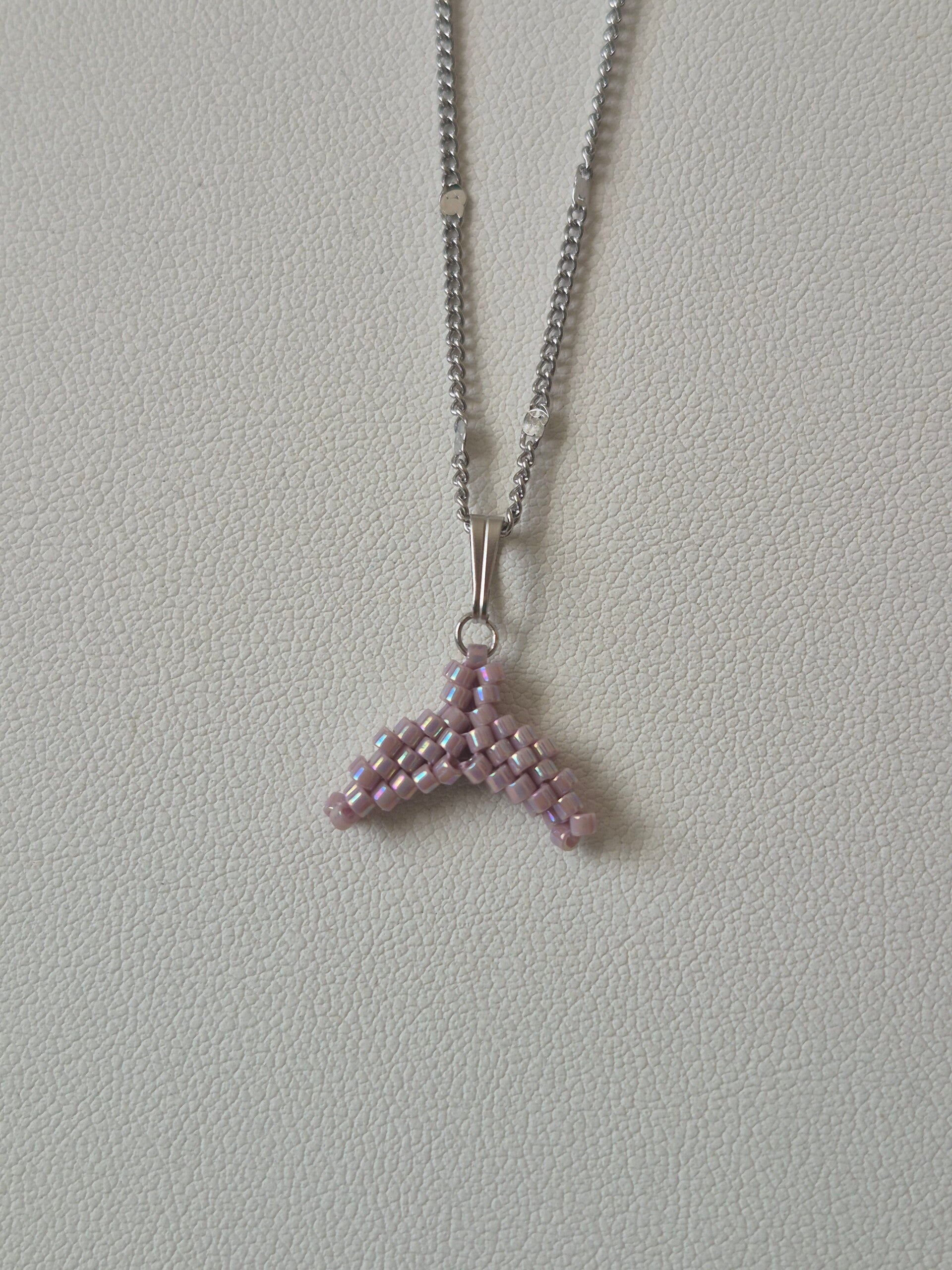 Velora Ketting – lila/zilver