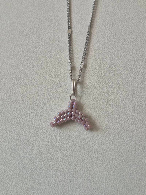 Velora Ketting – lila/zilver