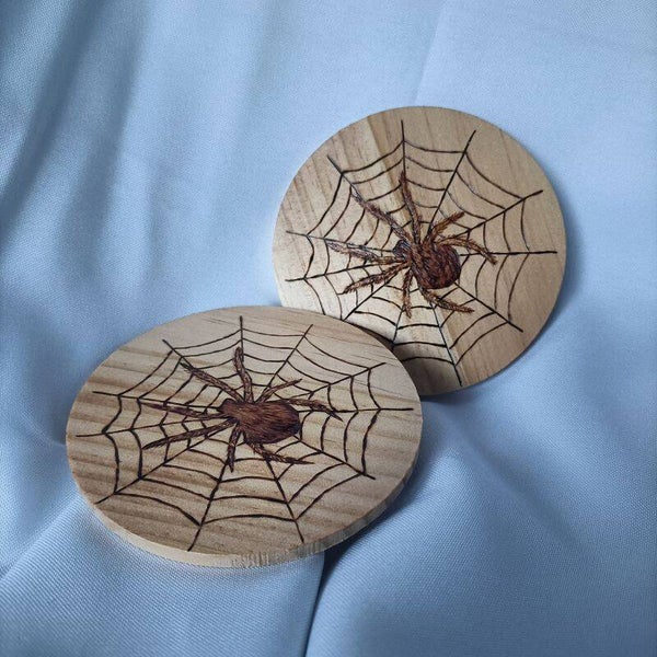 Dessous de Verre - L'araignée