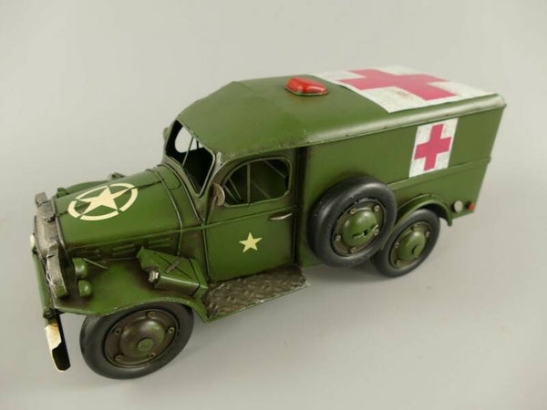 Dodge , leger ambulance , wc 54 ww  metalen auto.