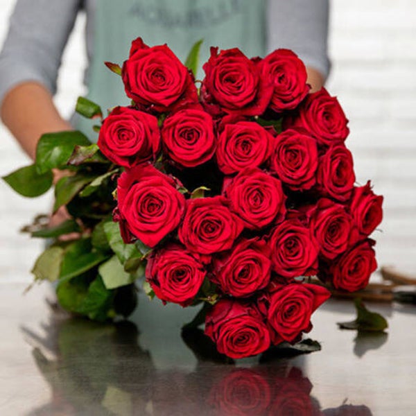 Bouquet de roses rouges