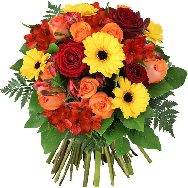 Bouquet rond pour obsèques