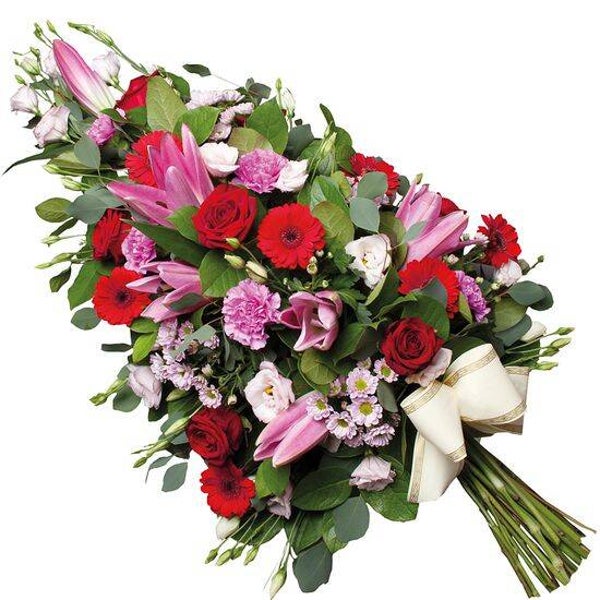 Gerbe de fleurs pour obsèques