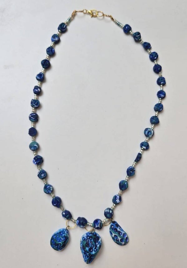 Talisman 005 — La Porte des Eaux Atlantes  Collier médiumnique des passages profonds