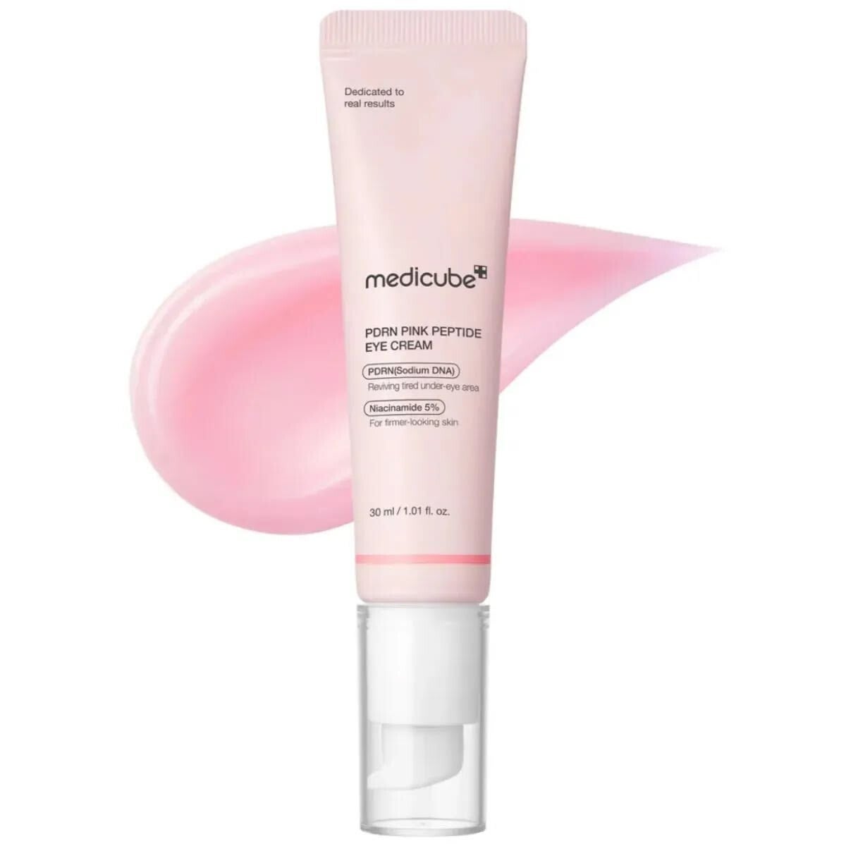 Medicube - PDRN Pink Peptide Eye Cream - Peptide Eye Cream with PDRN - 30ml