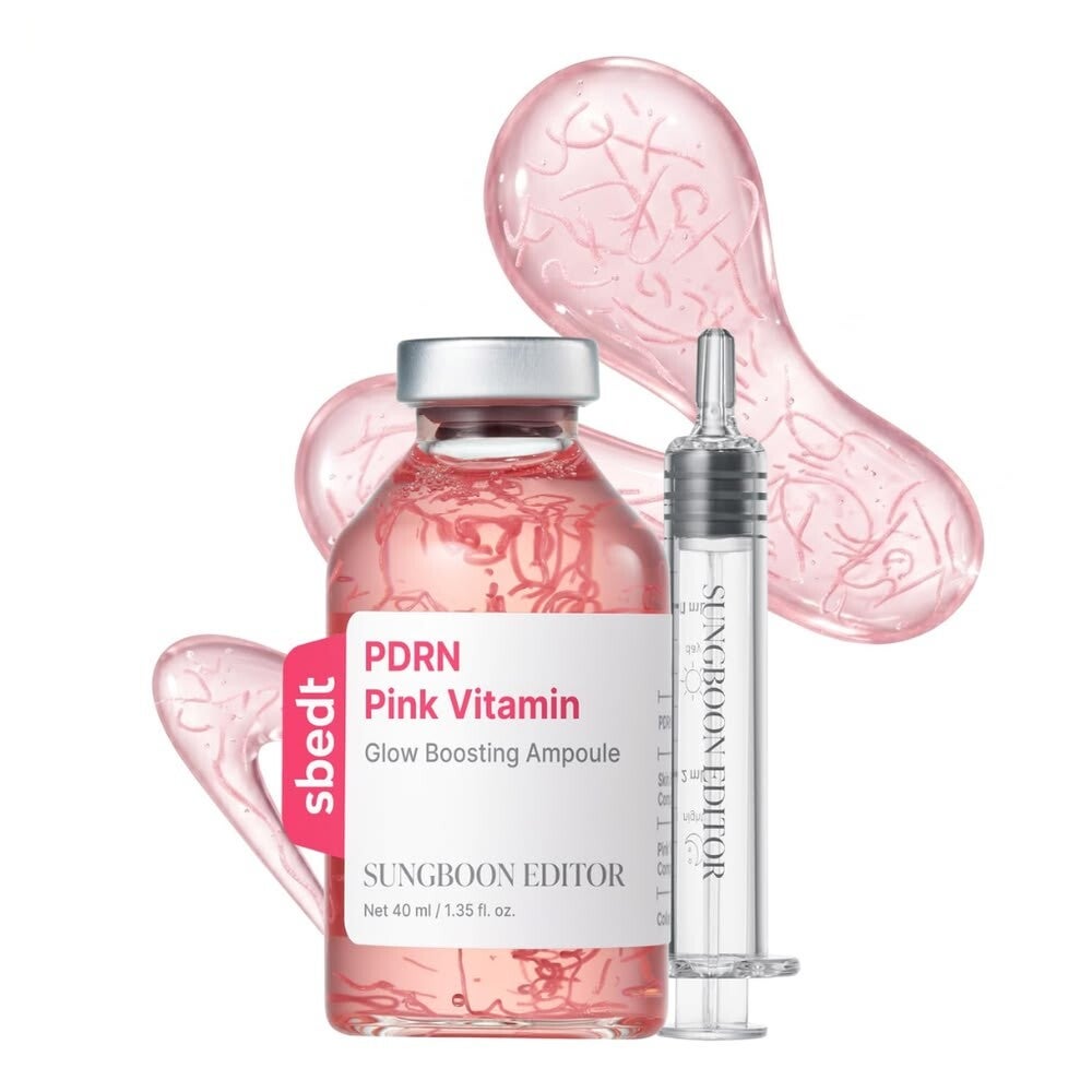 Sungboon Editor – PDRN Pink Vitamin Glow Boosting Ampoule, 40ml
