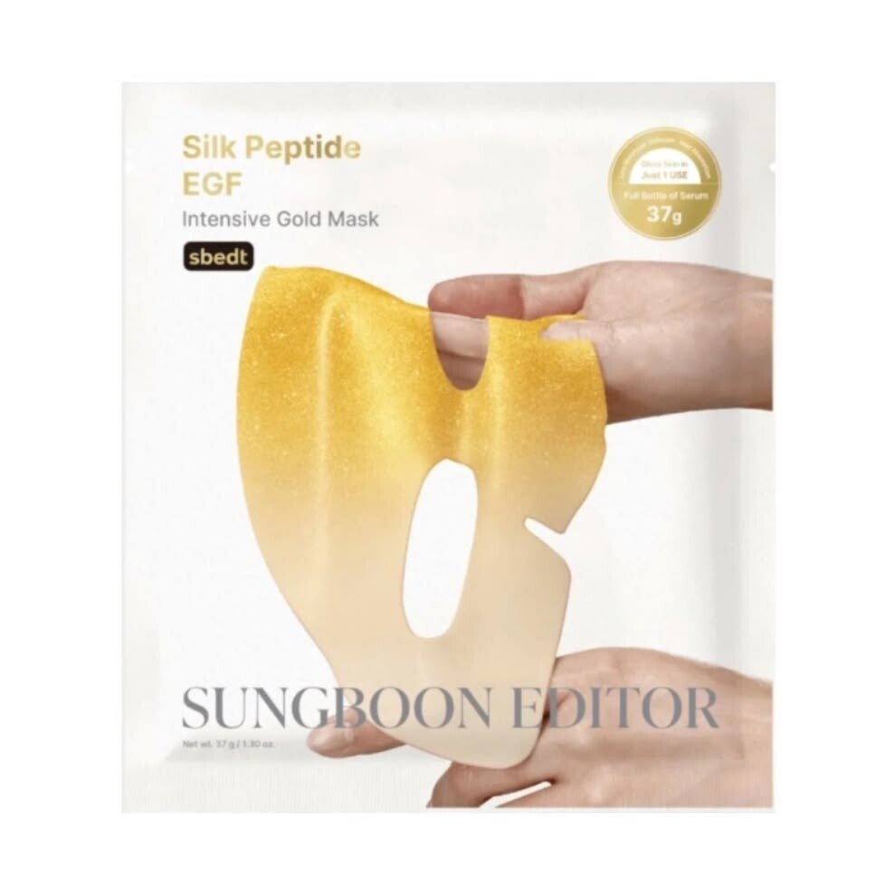 Sungboon Editor – Silk Peptide EGF Intensive Gold Mask, 1 sheet