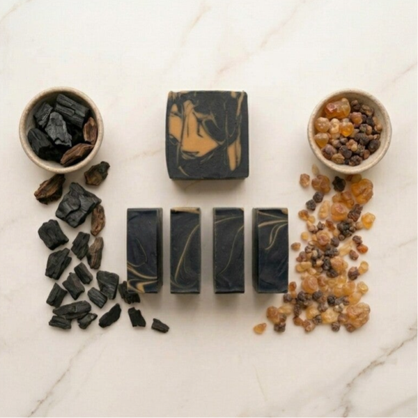 Amber & Ash - Cold Process Soap Bar
