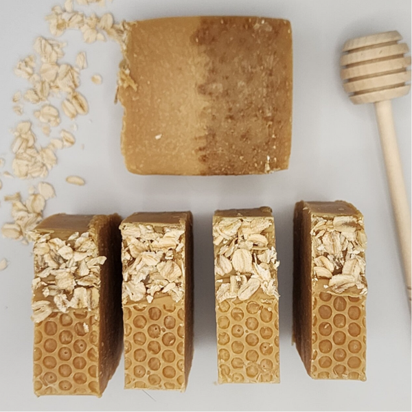 Honey Milk & Oats – Cold Process Exfoliating Soap