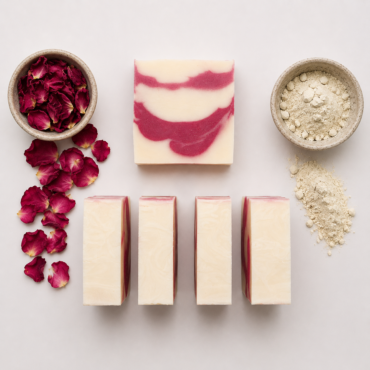 Rose Petals - Cold Process Soap Bar