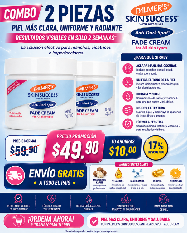 SKIN SUCCESS COMBO 2 PIEZAS