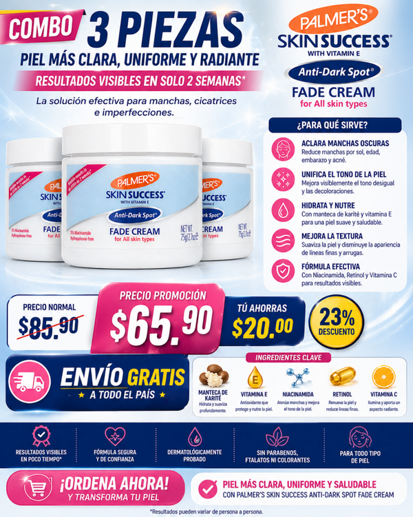 SKIN SUCCESS COMBO 3 PIEZAS