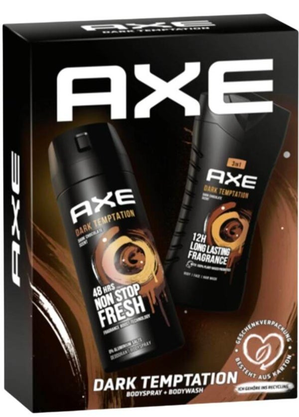 AXE Geschenkset Dark Temptation Duschgel und Deodorant