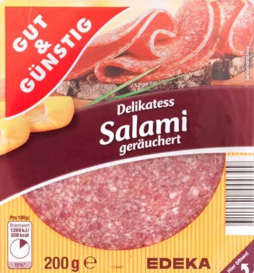 Salami in Scheiben 200g