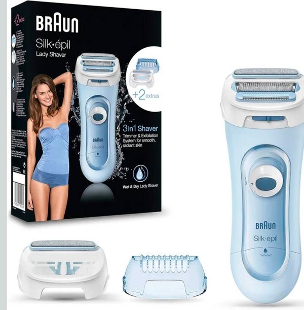 Braun Ladyshaver Silk-épil, Damenrasierer Elektrisch