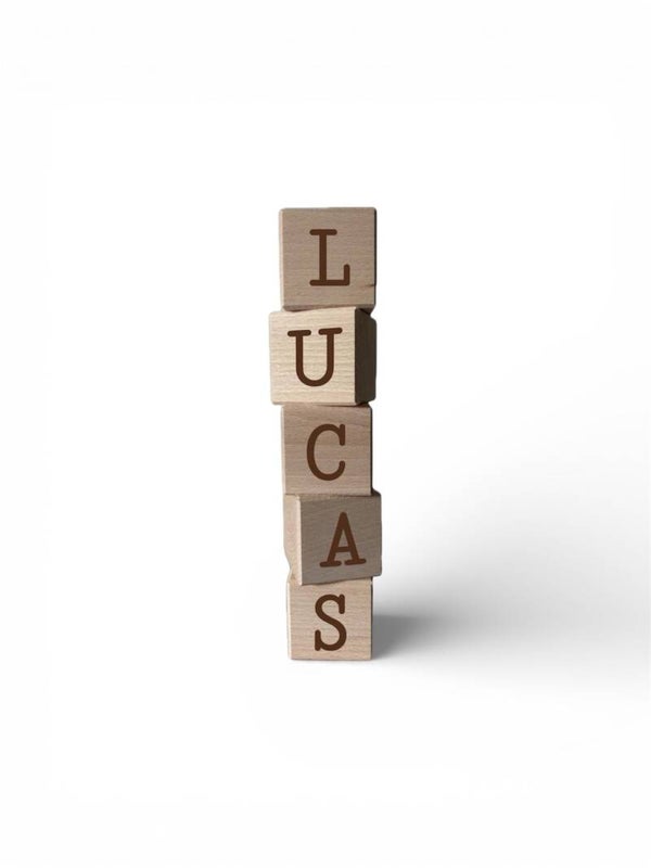 Naamblokken Lucas