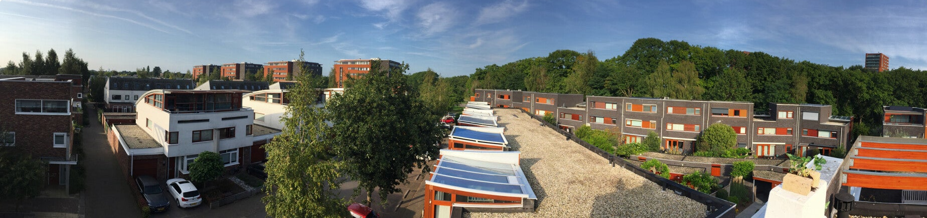 Overview of Meerhoven house painting