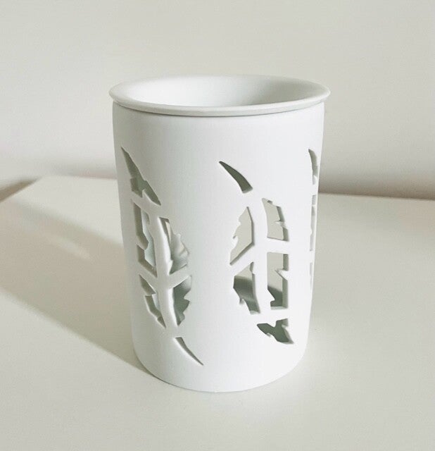 Theelichthouder/waxbrander Witte Veer